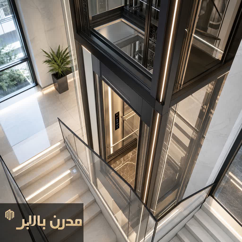 بالابر هیدرولیکی خانگی 200 کیلوگرمی ارتفاع 3 متر - مدرن بالابر